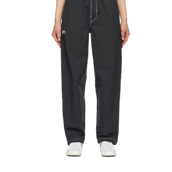 Stussy Nylon Folsom Beach Pants, L size, black - Picture 1 of 6